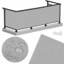 Ширма для балкона (балконна завіса) Springos 1 x 5 м BN1010 Grey