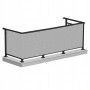 Ширма для балкона (балконна завіса) Springos 1 x 5 м BN1010 Grey