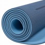 Коврик (мат) для йоги та фітнесу Springos TPE 6 мм YG0012 Blue/Sky Blue