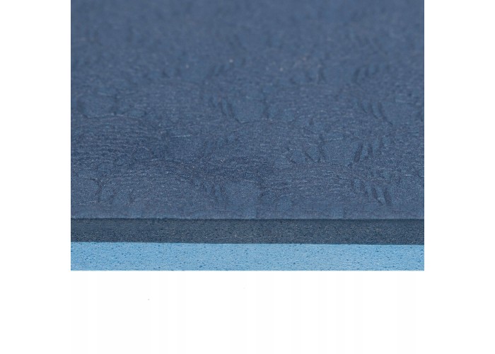 Коврик (мат) для йоги та фітнесу Springos TPE 6 мм YG0012 Blue/Sky Blue