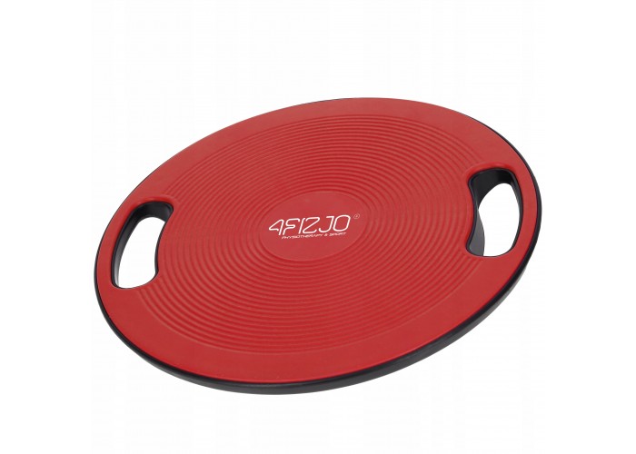 Балансувальна платформа 4FIZJO кругла, пластикова 4FJ0621 Red/Black