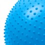 М'яч для фітнесу (фітбол) масажний SportVida 55 см Anti-Burst SV-HK0290 Blue