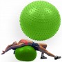 М'яч для фітнесу (фітбол) масажний SportVida 55 см Anti-Burst SV-HK0291 Green