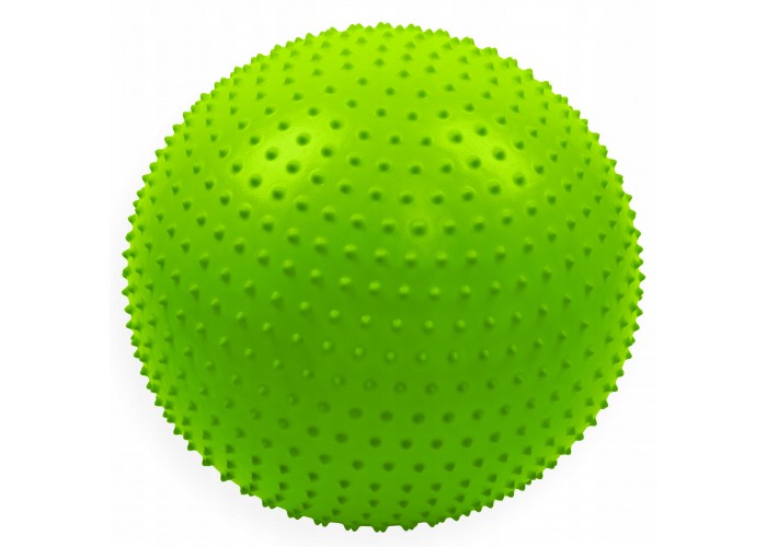 М'яч для фітнесу (фітбол) масажний SportVida 55 см Anti-Burst SV-HK0291 Green