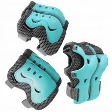 Комплект захисний SportVida 3 в 1 SV-KY0008-L Size L Blue/Grey