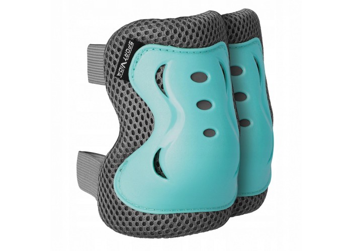Комплект захисний SportVida 3 в 1 SV-KY0008-L Size L Blue/Grey