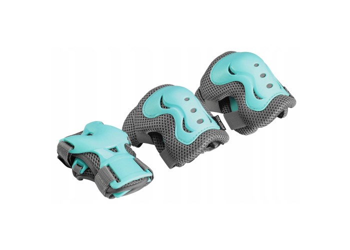 Комплект захисний SportVida 3 в 1 SV-KY0008-L Size L Blue/Grey