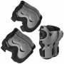 Комплект захисний SportVida 3 в 1 SV-KY0007-L Size L Grey/Black