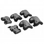 Комплект захисний SportVida 3 в 1 SV-KY0007-L Size L Grey/Black