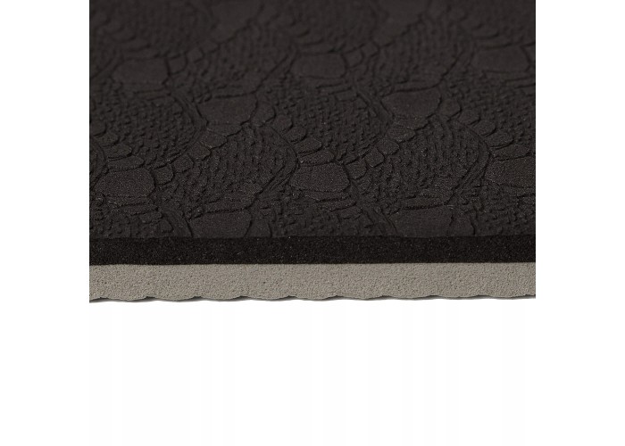 Коврик (мат) для йоги та фітнесу Springos TPE 6 мм YG0013 Black/Grey