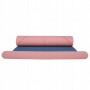 Коврик (мат) для йоги та фітнесу Springos TPE 6 мм YG0014 Pink/Blue
