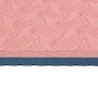 Коврик (мат) для йоги та фітнесу Springos TPE 6 мм YG0014 Pink/Blue