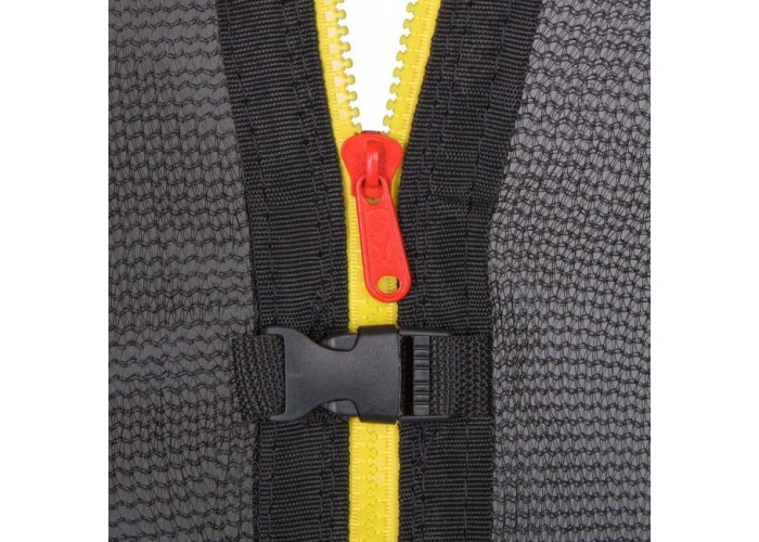 Захисна сітка для батута (внутрішня) Springos 12FT 366-369 см (8 стійок) Black