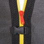 Захисна сітка для батута (внутрішня) Springos 12FT 366-369 см (8 стійок) Black