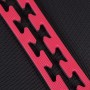 Мат-пазл (ласточкин хвіст) Springos Mat Puzzle EVA 100 x 100 x 2 cм FM0007 Black/Red