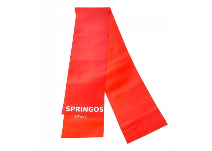 Стрічка-еспандер для спорту та реабілітації Springos Flat Band 5 шт 200 х 15 cм 1-8 кг PB0018