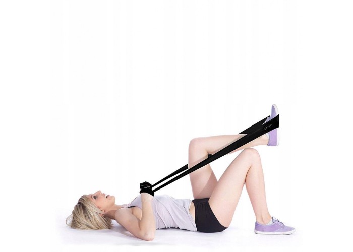 Стрічка-еспандер для спорту та реабілітації Springos Flat Band 5 шт 200 х 15 cм 1-8 кг PB0018