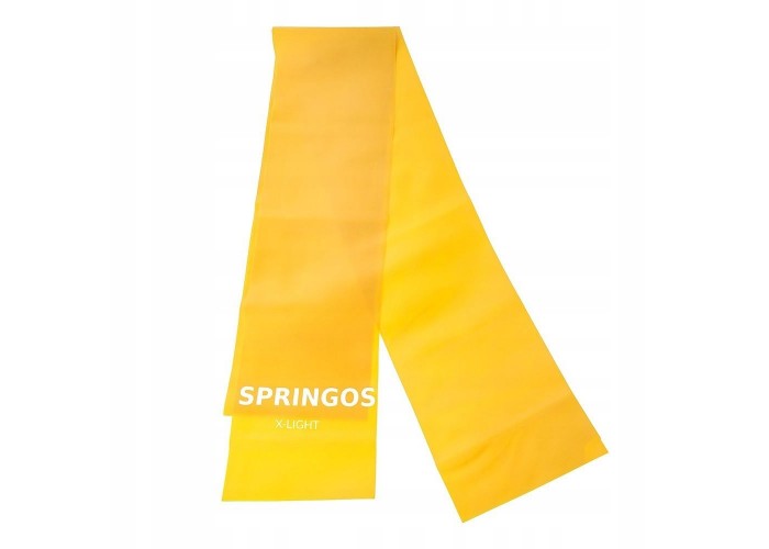 Стрічка-еспандер для спорту та реабілітації Springos Flat Band 5 шт 200 х 15 cм 1-8 кг PB0018