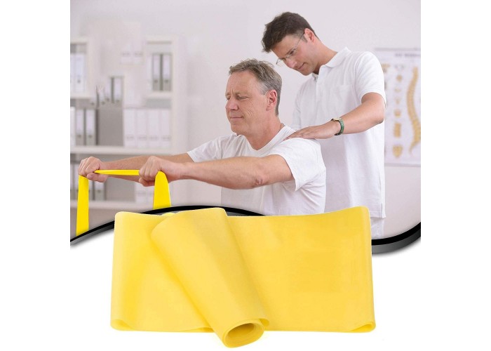 Стрічка-еспандер для спорту та реабілітації Springos Flat Band 5 шт 200 х 15 cм 1-8 кг PB0018