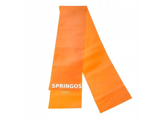 Стрічка-еспандер для спорту та реабілітації Springos Flat Band 5 шт 200 х 15 cм 1-8 кг PB0018