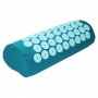 Килимок акупунктурний з валиком SportVida Аплікатор Кузнєцова 66 x 40 см SV-HK0283 Turquoise/Turquoise