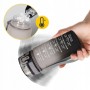 Пляшка для води спортивна 4FIZJO 500 мл 4FJ0627 Grey/Black