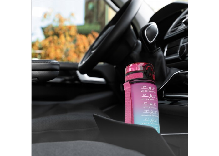 Пляшка для води спортивна 4FIZJO 500 мл 4FJ0628 Pink/Sky Blue