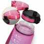 Пляшка для води спортивна 4FIZJO 500 мл 4FJ0628 Pink/Sky Blue