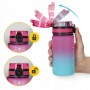 Пляшка для води спортивна 4FIZJO 500 мл 4FJ0628 Pink/Sky Blue