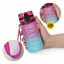 Пляшка для води спортивна 4FIZJO 500 мл 4FJ0628 Pink/Sky Blue
