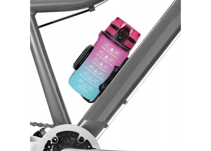 Пляшка для води спортивна 4FIZJO 500 мл 4FJ0628 Pink/Sky Blue
