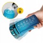 Пляшка для води спортивна 4FIZJO 500 мл 4FJ0629 Sky Blue/Blue