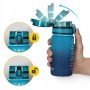 Пляшка для води спортивна 4FIZJO 500 мл 4FJ0629 Sky Blue/Blue