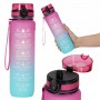Пляшка для води спортивна 4FIZJO 1000 мл 4FJ0630 Pink/Sky Blue