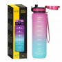 Пляшка для води спортивна 4FIZJO 1000 мл 4FJ0630 Pink/Sky Blue