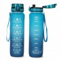 Пляшка для води спортивна 4FIZJO 1000 мл 4FJ0631 Sky Blue/Blue