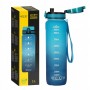 Пляшка для води спортивна 4FIZJO 1000 мл 4FJ0631 Sky Blue/Blue