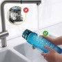 Пляшка для води спортивна 4FIZJO 1000 мл 4FJ0631 Sky Blue/Blue
