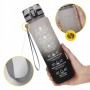 Пляшка для води спортивна 4FIZJO 1000 мл 4FJ0632 Grey/Black