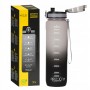 Пляшка для води спортивна 4FIZJO 1000 мл 4FJ0632 Grey/Black