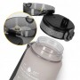 Пляшка для води спортивна 4FIZJO 1000 мл 4FJ0632 Grey/Black