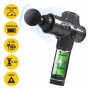 Ручний перкусійний масажер 4FIZJO Massage Gun Ultra Cool Edition 100 Вт (масажний пістолет) MG05