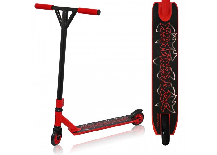 Трюковий самокат SportVida Stunt Neo SV-WO0021 Black/Red