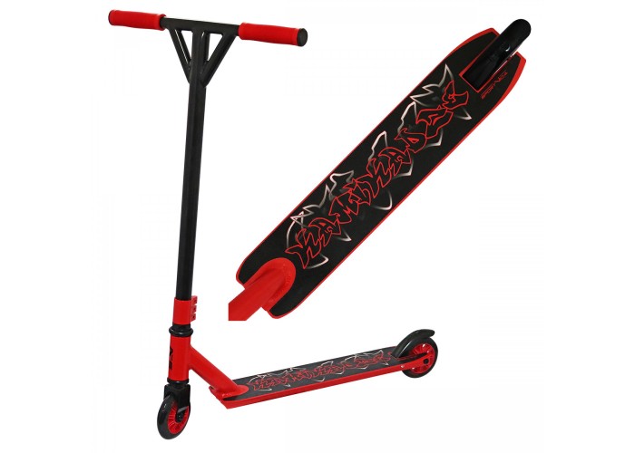 Трюковий самокат SportVida Stunt Neo SV-WO0021 Black/Red