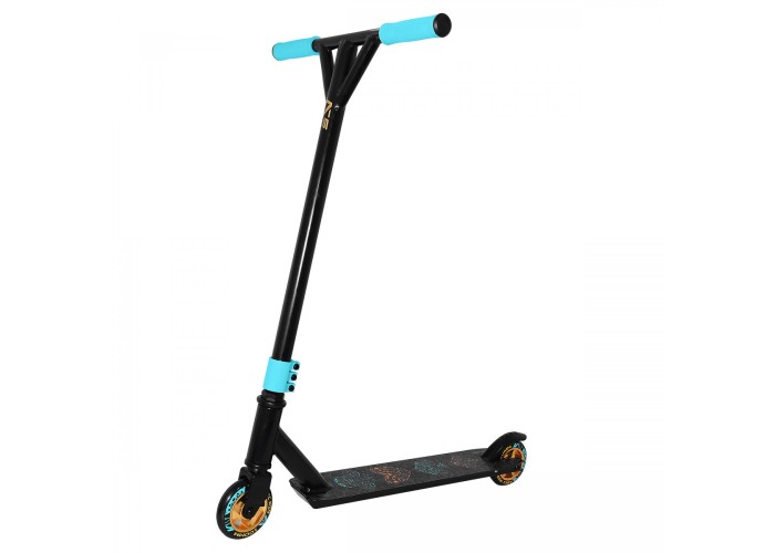 Трюковий самокат SportVida Stunt Poker SV-WO0017 Black/Blue