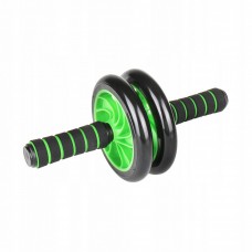 Ролик (гімнастичне колесо) для преса 4FIZJO Ab Wheel 4FJ0039 Black/Green