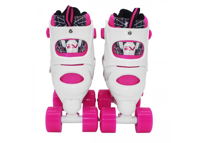 Роликові ковзани (квади) SportVida SV-LG0054 Size 31-34 White/Pink