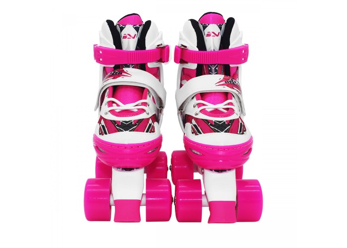 Роликові ковзани (квади) SportVida SV-LG0054 Size 31-34 White/Pink