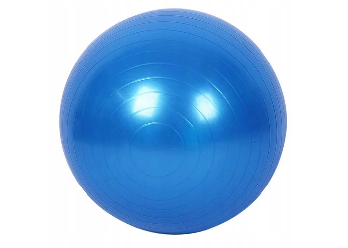 М'яч для фітнесу (фітбол) Springos 85 см Anti-Burst FB0009 Blue