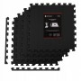 Мат-пазл (ласточкин хвіст) Springos Mat Puzzle EVA 120 x 120 x 1.2 cм FM0002 Black